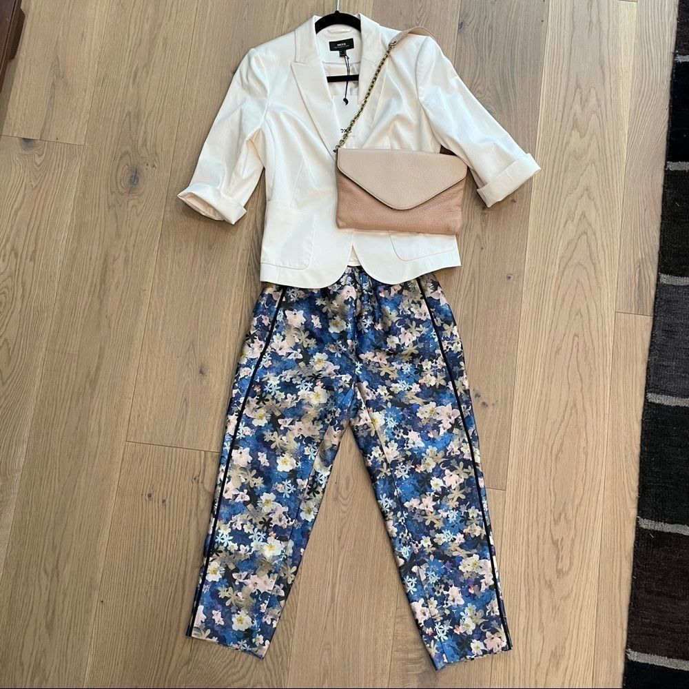 ⭐️Host Picks⭐️J Crew luxe track pant in night garden floral